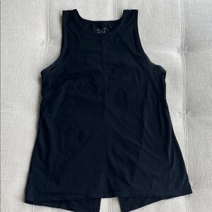 Athleta Black Tank Top- Tie Back